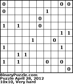 Binary Puzzle