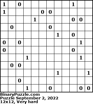 Binary Puzzle