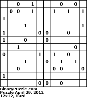 Binary Puzzle