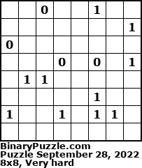Binary Puzzle
