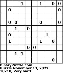 Binary Puzzle