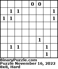 Binary Puzzle