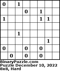Binary Puzzle