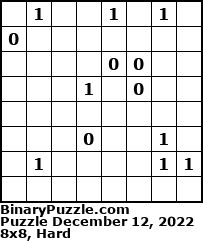 Binary Puzzle
