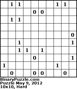 Binary Puzzle
