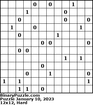 Binary Puzzle