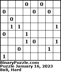 Binary Puzzle
