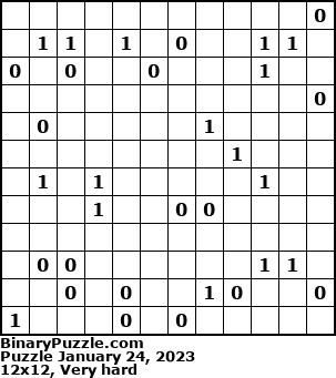 Binary Puzzle