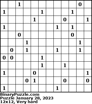 Binary Puzzle
