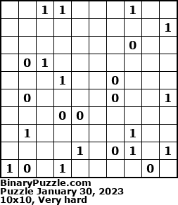Binary Puzzle