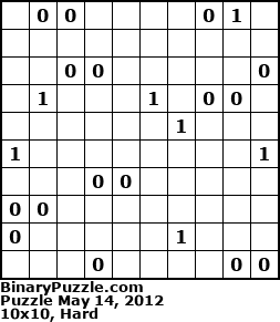 Binary Puzzle