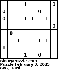 Binary Puzzle