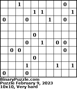 Binary Puzzle