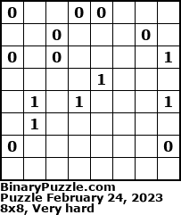 Binary Puzzle