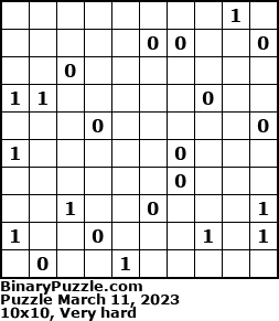 Binary Puzzle