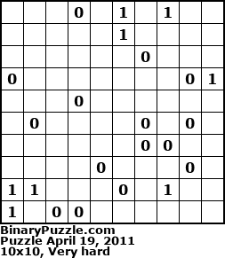 Binary Puzzle