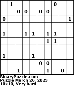 Binary Puzzle