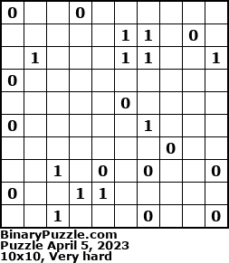 Binary Puzzle