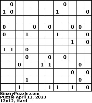Binary Puzzle