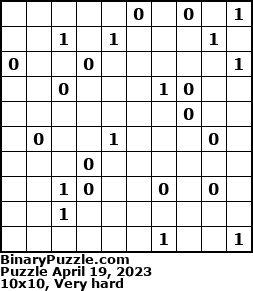 Binary Puzzle