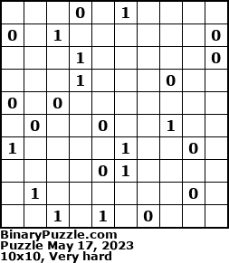 Binary Puzzle