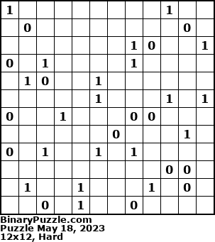 Binary Puzzle