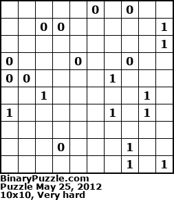 Binary Puzzle
