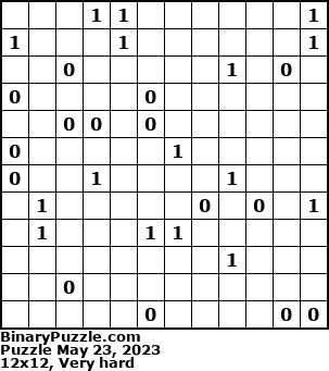 Binary Puzzle