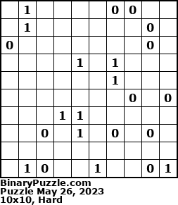 Binary Puzzle