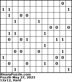 Binary Puzzle