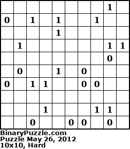 Binary Puzzle