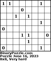 Binary Puzzle