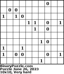 Binary Puzzle