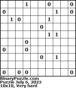 Binary Puzzle