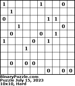 Binary Puzzle