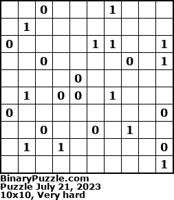 Binary Puzzle
