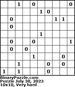 Binary Puzzle