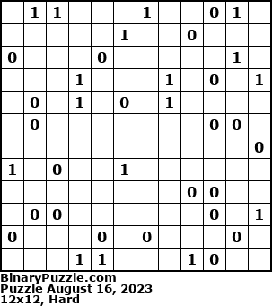 Binary Puzzle