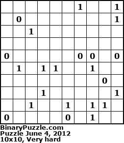 Binary Puzzle