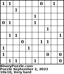 Binary Puzzle