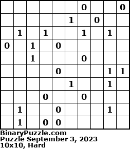 Binary Puzzle
