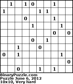 Binary Puzzle