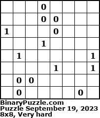 Binary Puzzle