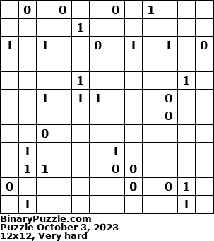 Binary Puzzle