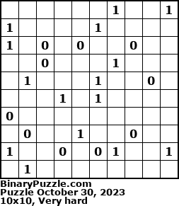 Binary Puzzle