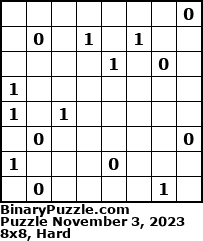 Binary Puzzle