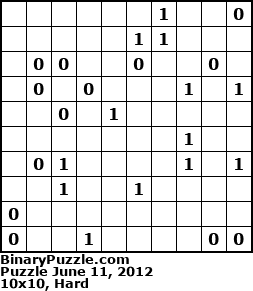 Binary Puzzle