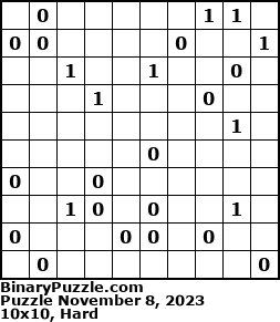 Binary Puzzle