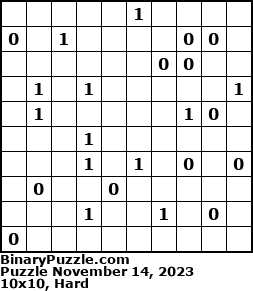 Binary Puzzle