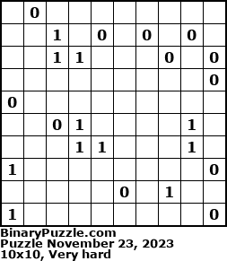 Binary Puzzle
